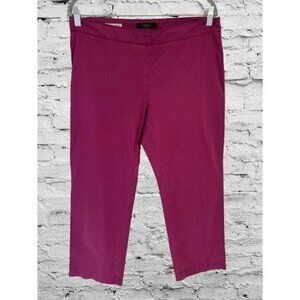 MaxMara Weekend Capri Casual Pants Cotton Chino Khaki Size 10